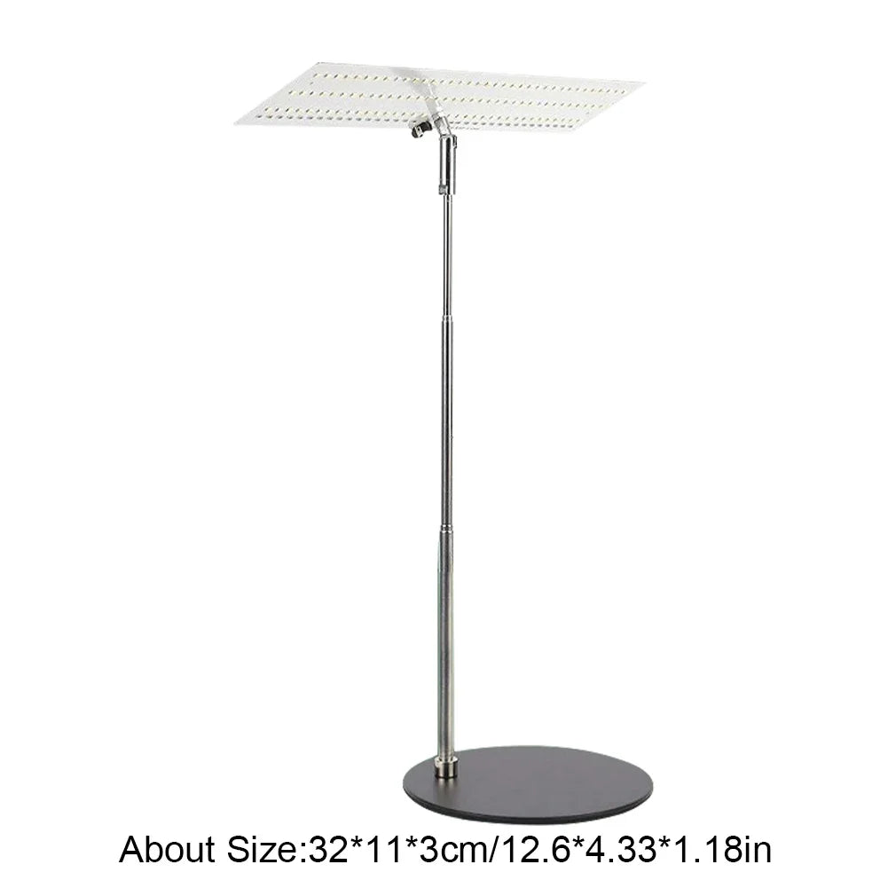 Full Spectrum Plant Lamp Height Adjustable LED Standing Grow Lamp Hydroponics Growing Light for Seedlings Indoor Plants