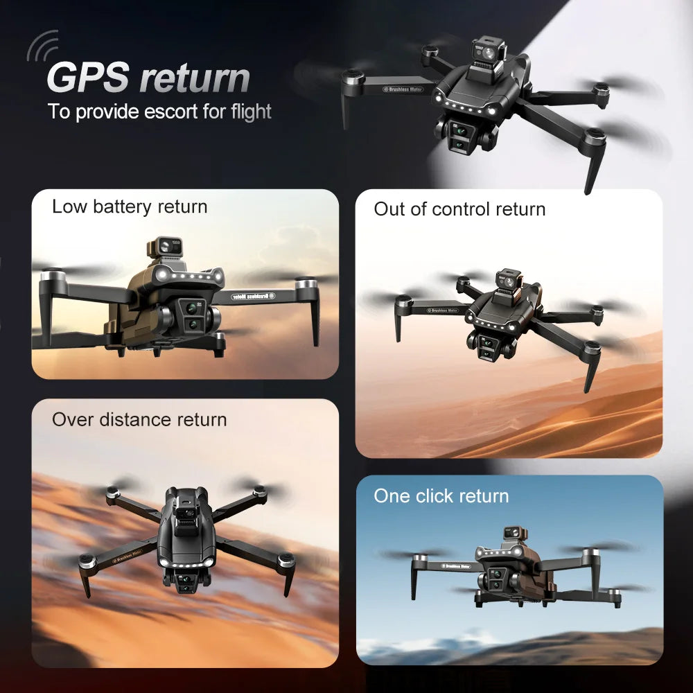 V198 dezo drone with GPS and a 8k professional HD camera 5G WiFi